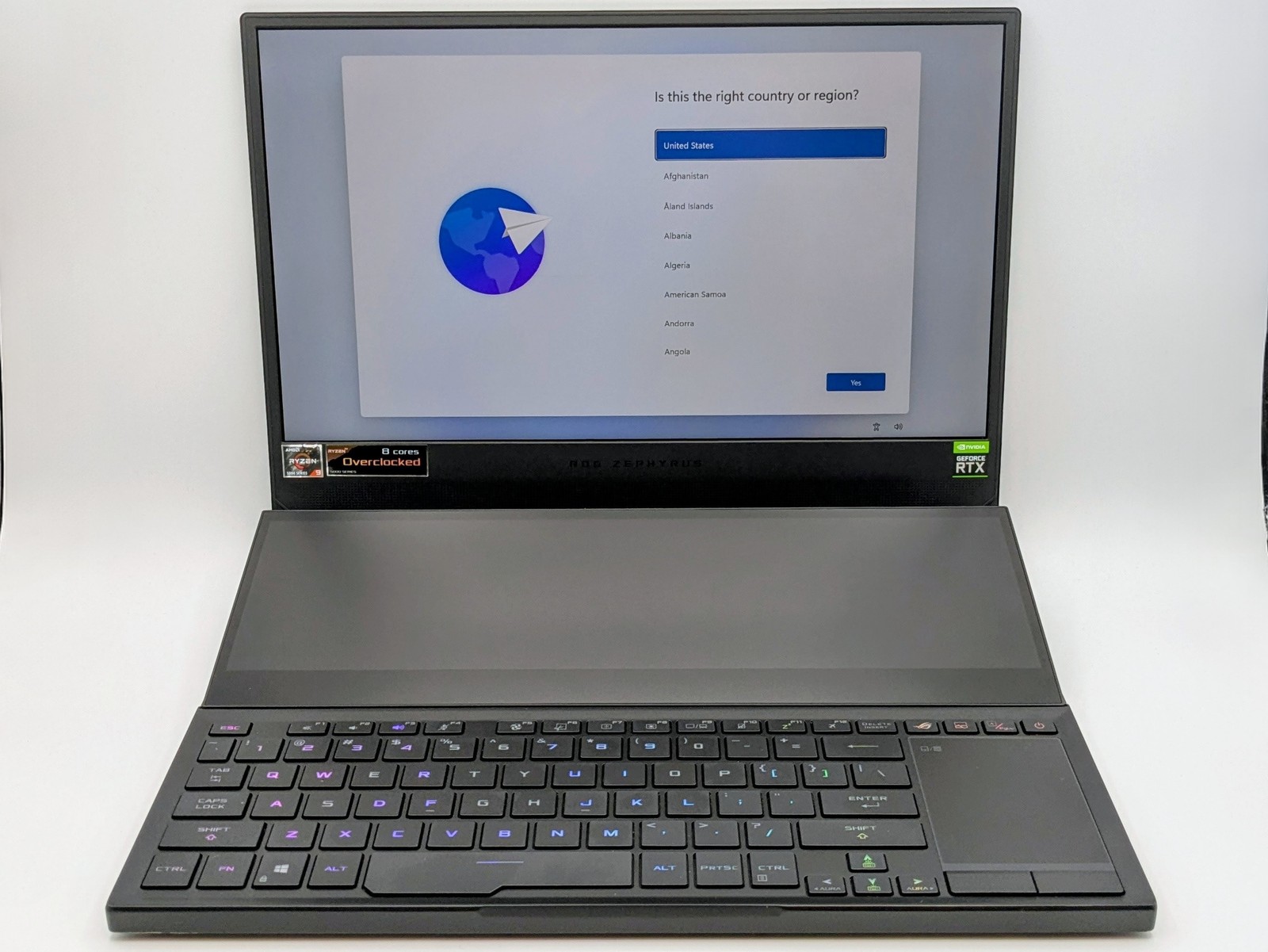 Asus ROG Zephyrus Duo SE 14″ FHD Touch RYZEN 9 5900HX 2TB SSD 32GB W11P RTX 3080