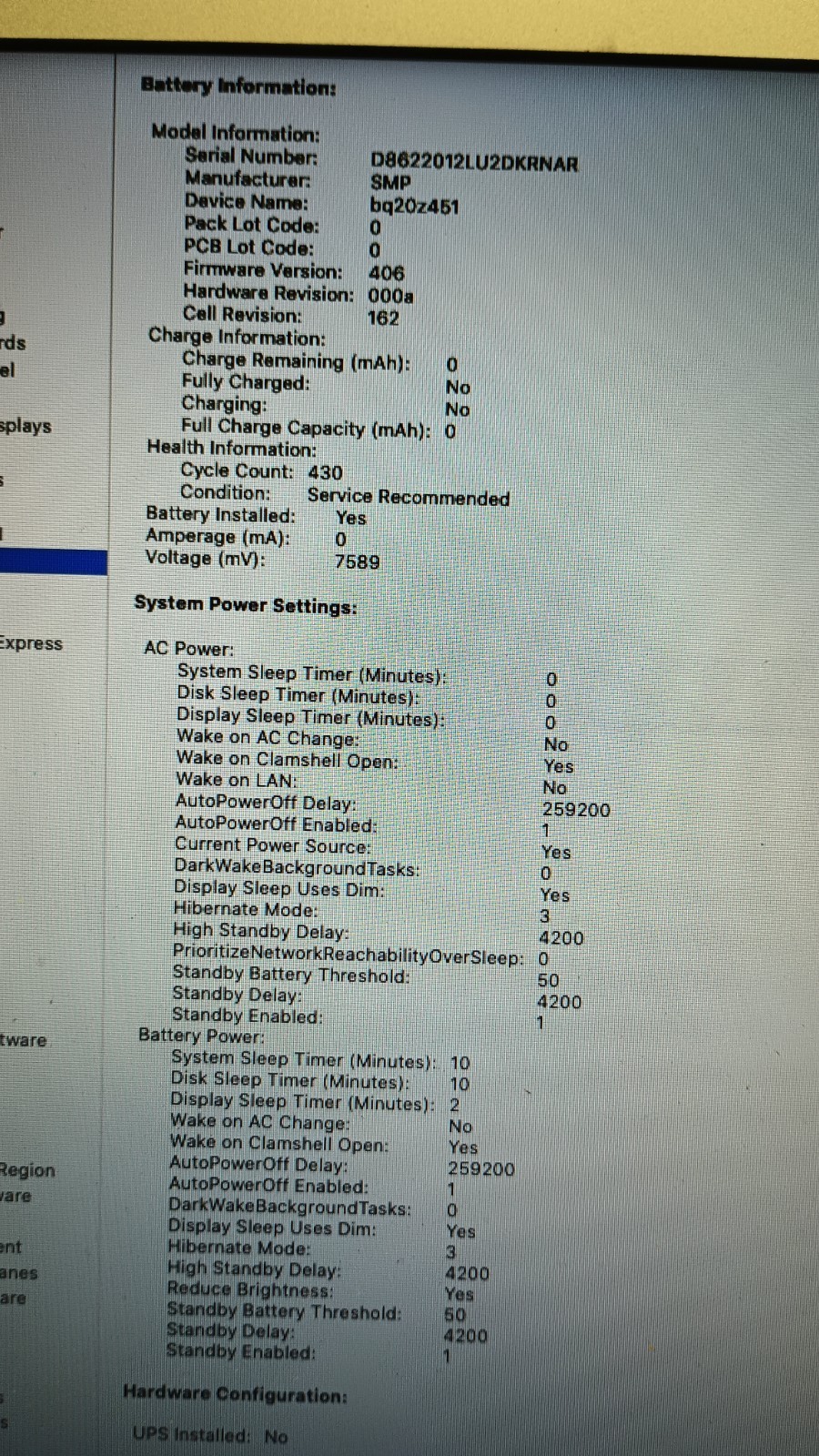 7092 MacBook Air A1466(no charger!).i7 dual core.8GB.250GB SSD.13.3″.Catalina