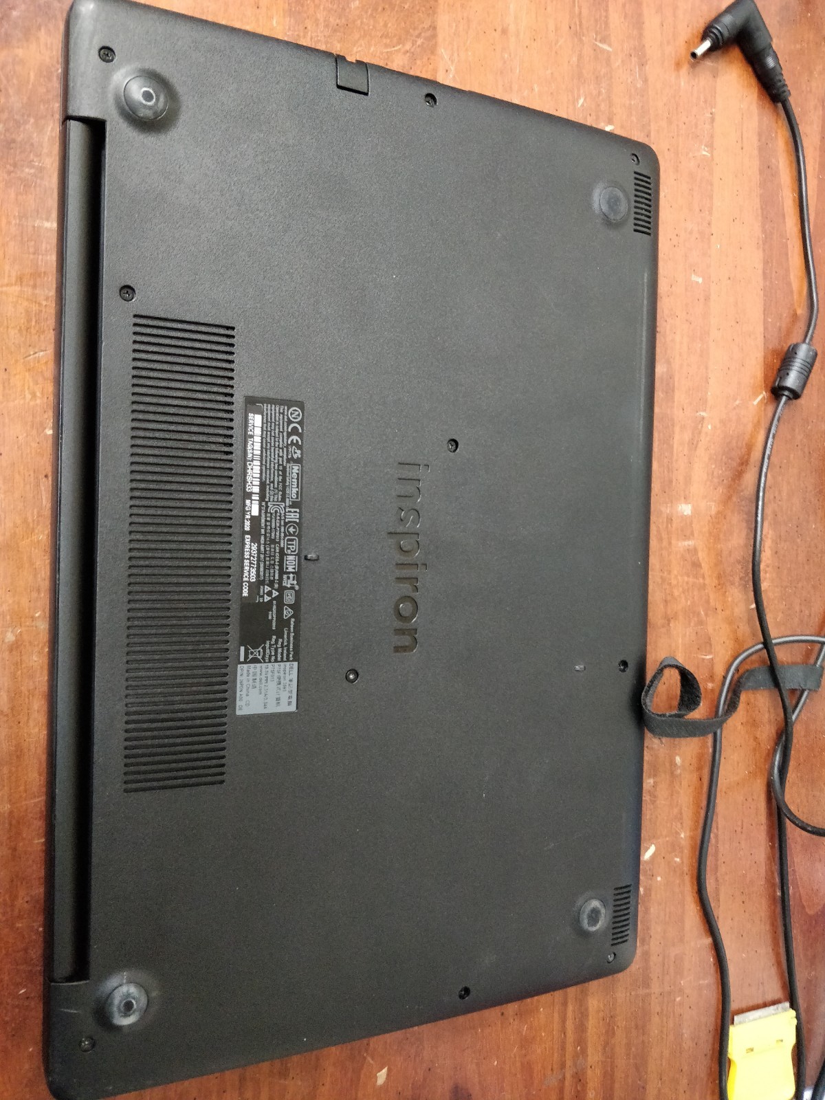 Dell Inspiron 3593 INTEL CORE I3-1005G1@1.20GHz 8GB RAM NO DRIVE PARTS 8860