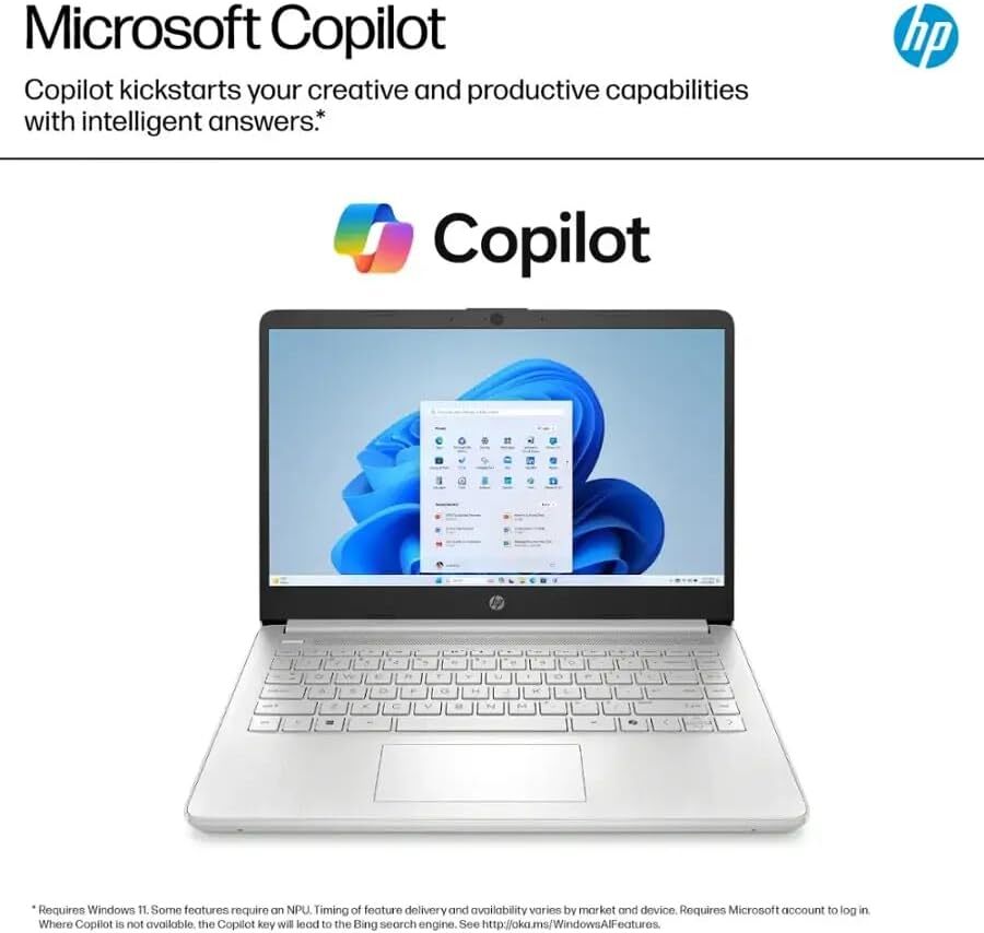 HP Student Business 14 in Laptop, Intel N150,UpTo 16GB RAM,384GB Storage+W11pro