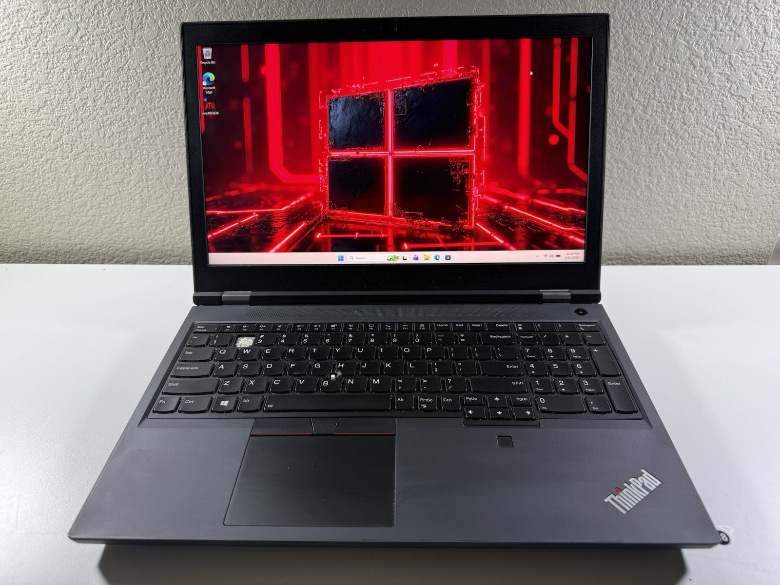 LENOVO THINKPAD P15 GEN 1 | CORE I7-10850H 256GB 16GB RAM WIN 11 NVIDIA T2000