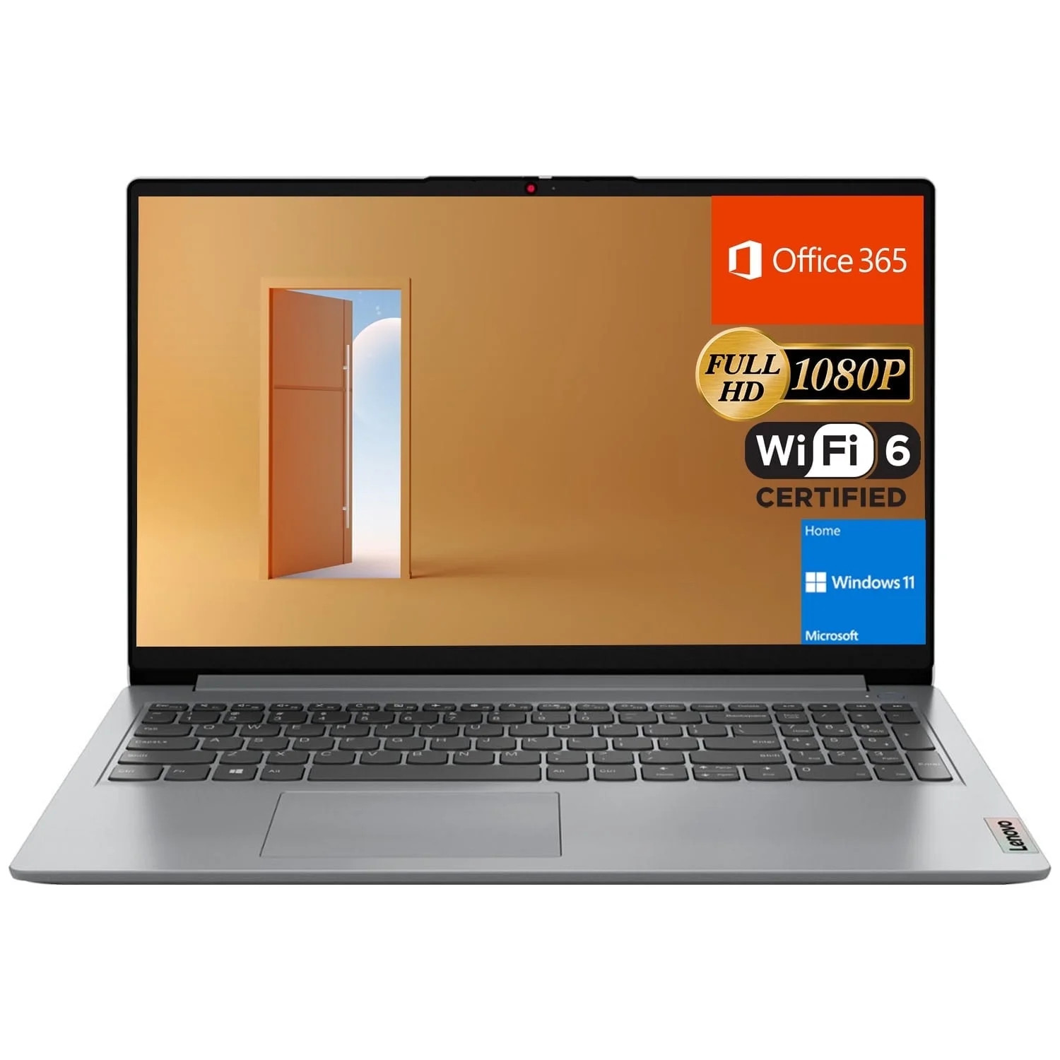 Ideapad 1 Student Laptop, 15.6″ FHD Display, Intel Dual Core Processor, 8GB RAM,