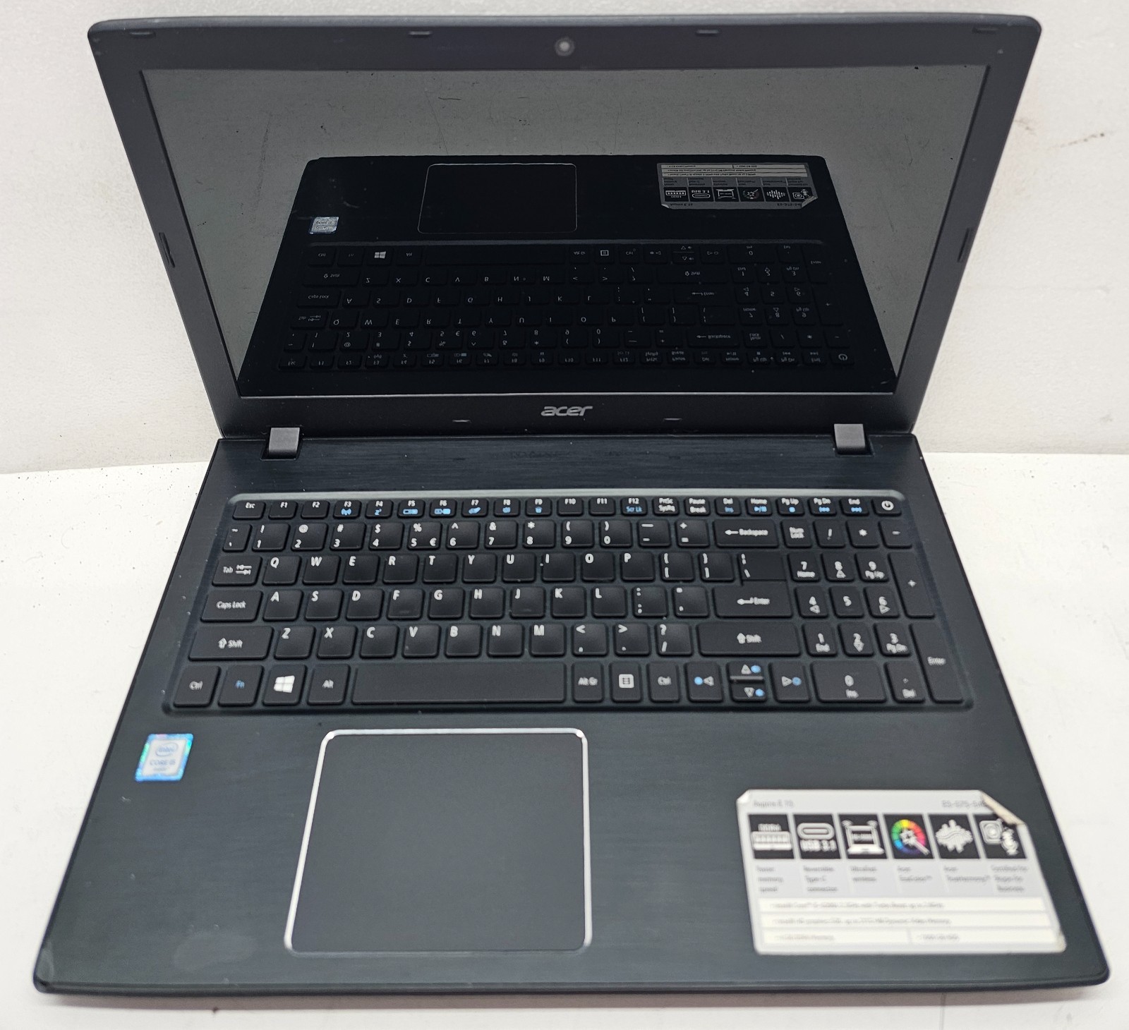 Acer Aspire E 15 E5-575-545M Laptop Intel Core i5-6200U No RAM/HD/OS/POWER (FL)