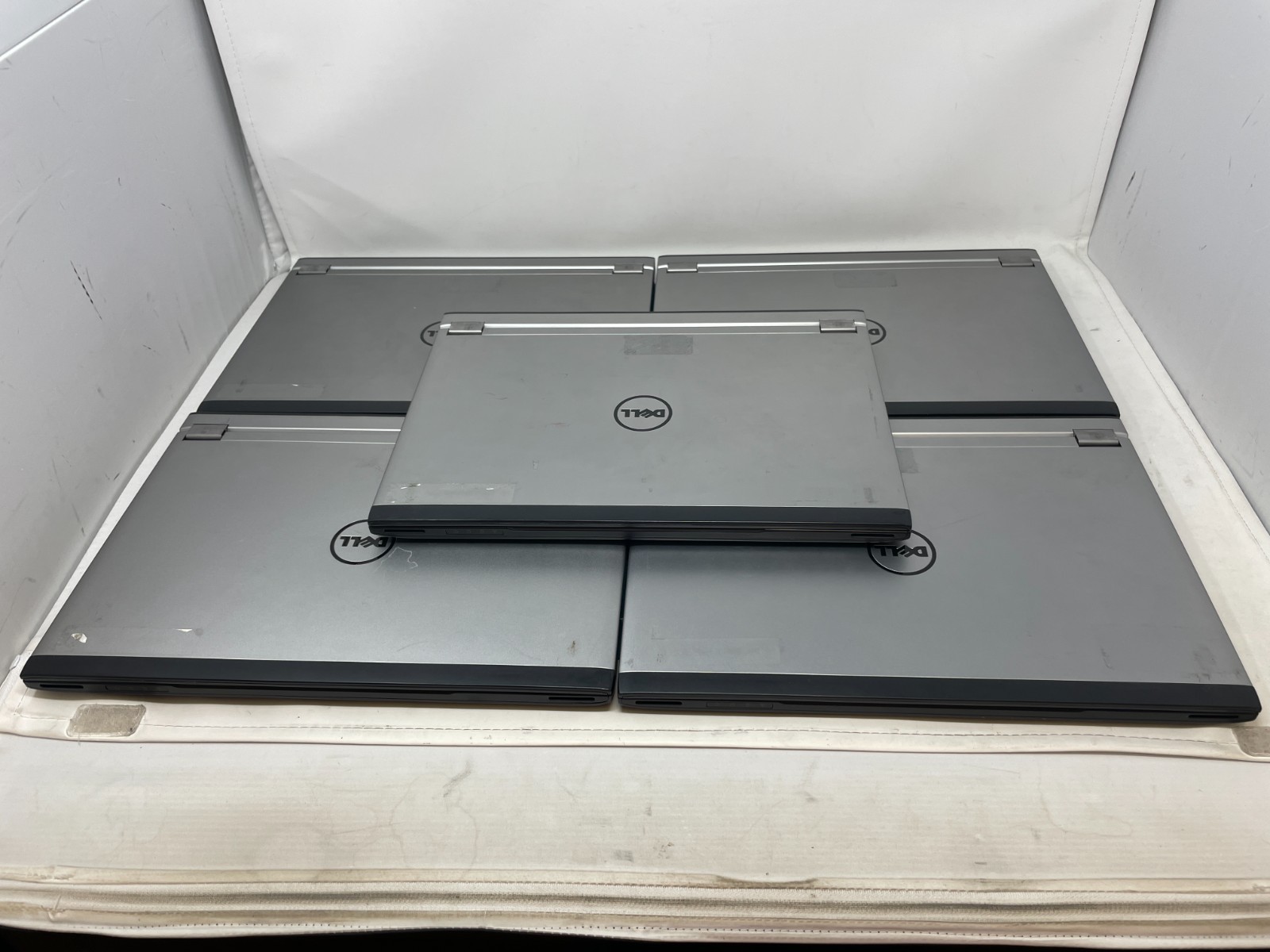 FOR PARTS: 5 Dell Latitude 3330 Intel Celeron 1007U 2GB RAM 320 GB HDD
