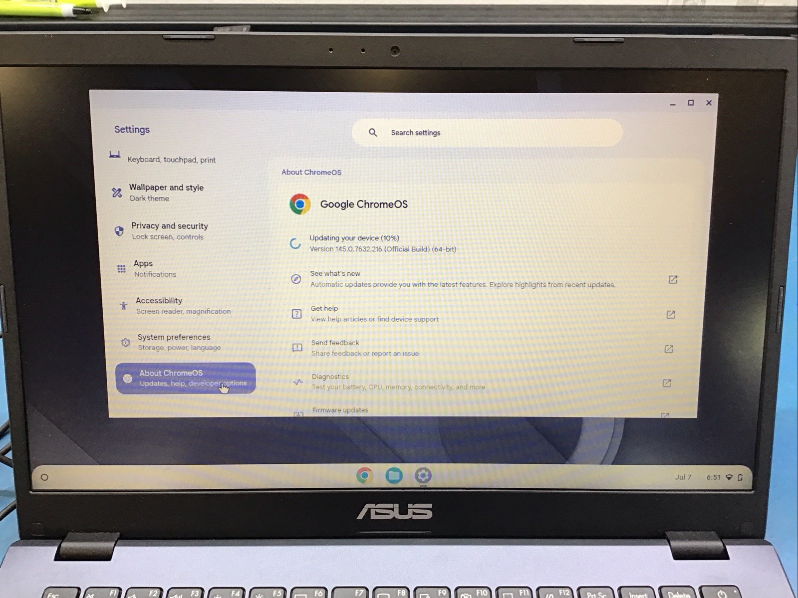 ASUS E410M 14”, Celeron N4020 1.10GHz, 4GB RAM, 64GB eMMC, ChromeOS Flex, *READ*