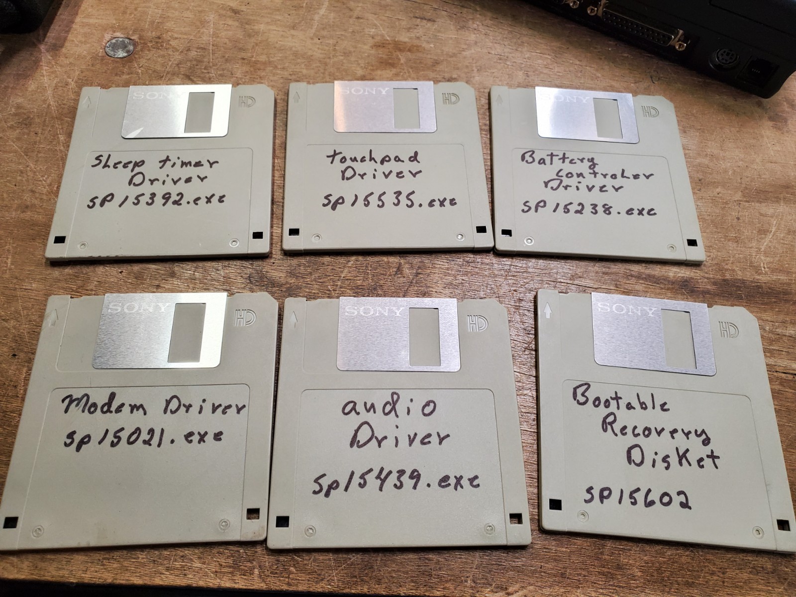 COMPAQ PRESARIO 1694 Windows 98 Laptop for Recovery Repair, DVD Cords Disks Case