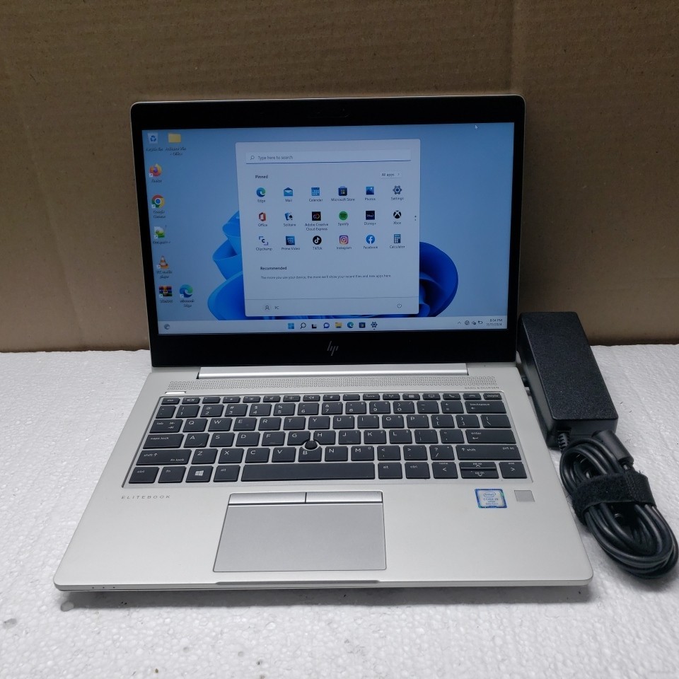 HP EliteBook 830 G6 M Core i5-8365U @ 1.60GHz 8GB RAM 256GB SSD Windows 11 Pro.