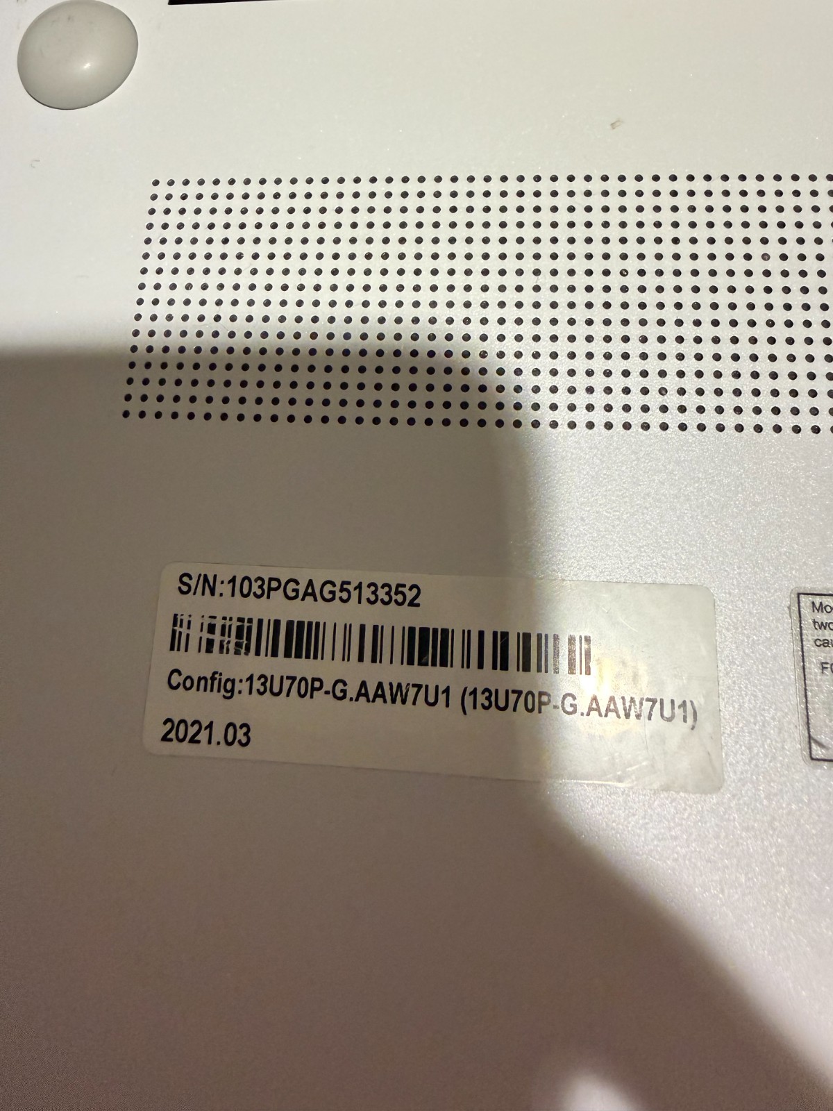 LG Ultra 13U70P AMD Ryzen 5 4500U 3.2GHz 8GB 256GB SSD Windows 11