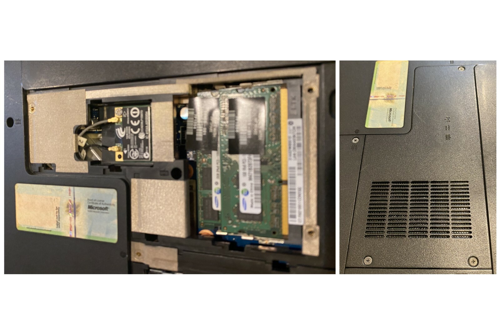 HP G62-222US 3GB RAM NO HDD, NO Power Adapter (for repair)
