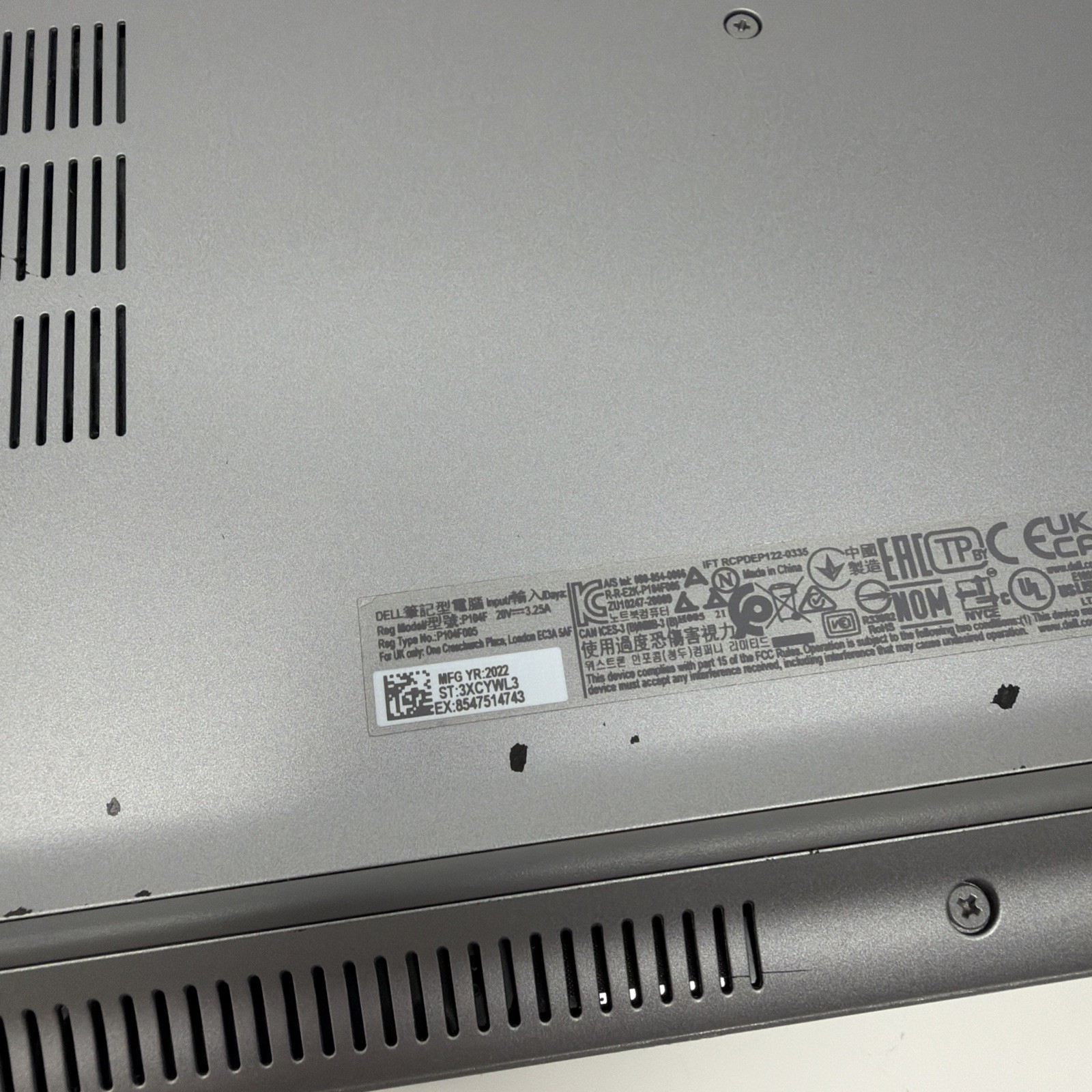 [B+ GRADE] Dell Latitude 5530 15″ FHD Touch Laptop i7-1255U 16GB | 256GB WIN11P