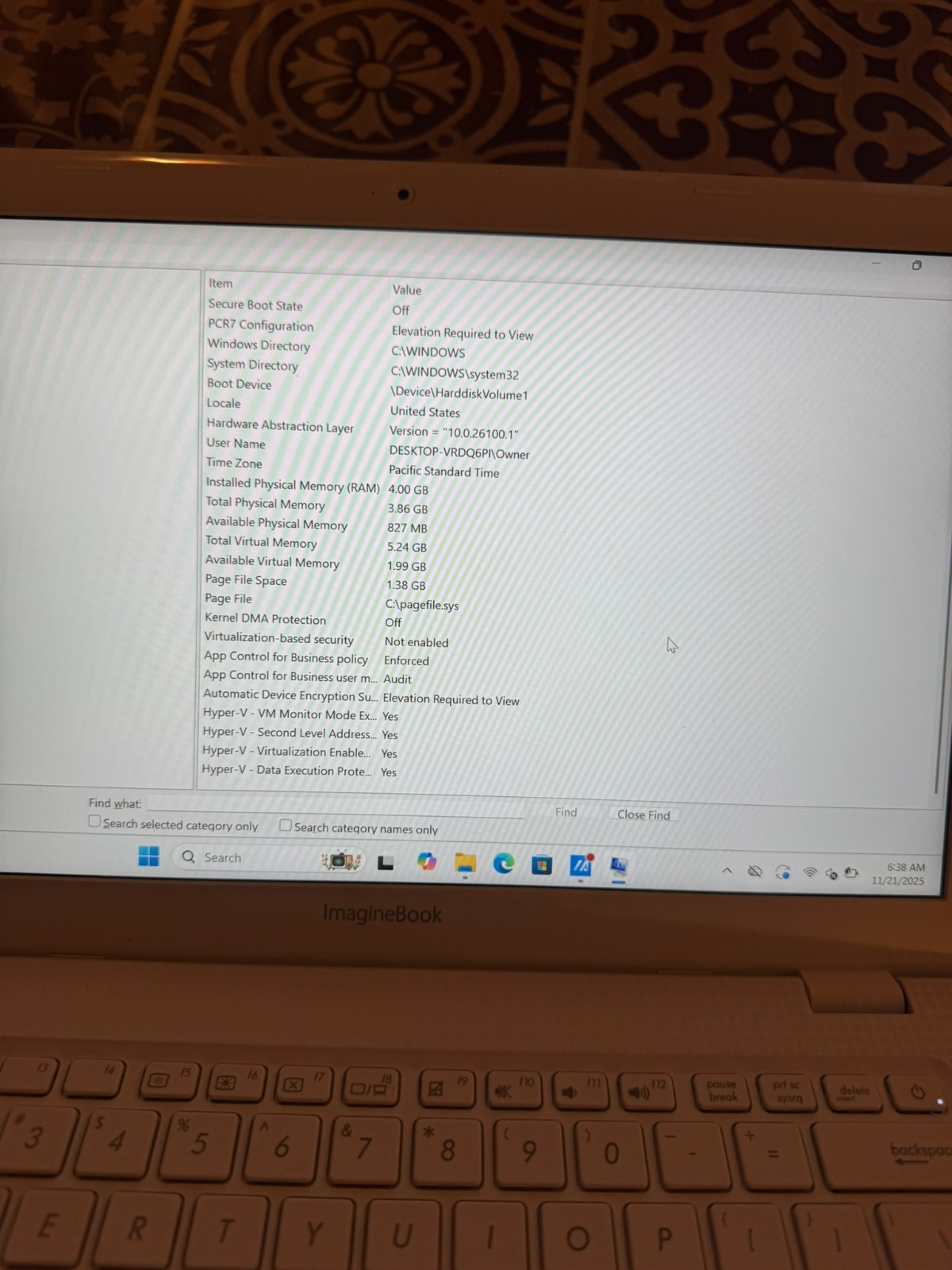 ASUS VivoBook MJ401TA m3-8100Y 4GB 120GB SSD Win10 w/ Charger