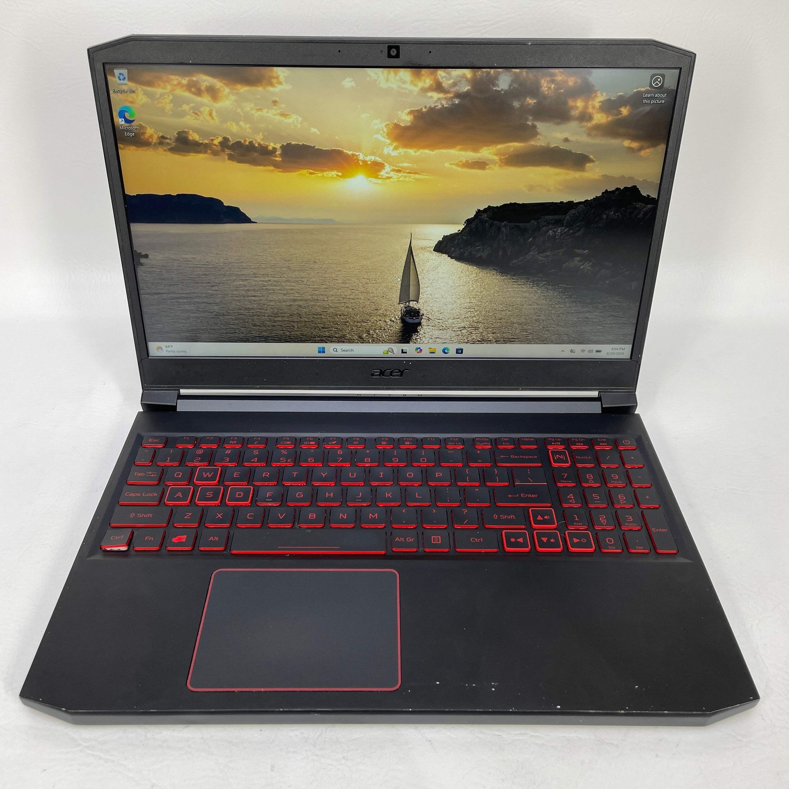 Broken Acer Nitro 7 9G78EID 15.6″ i7-9750H 2.59 8GB RAM 256GB SSD GeForce GTX 10