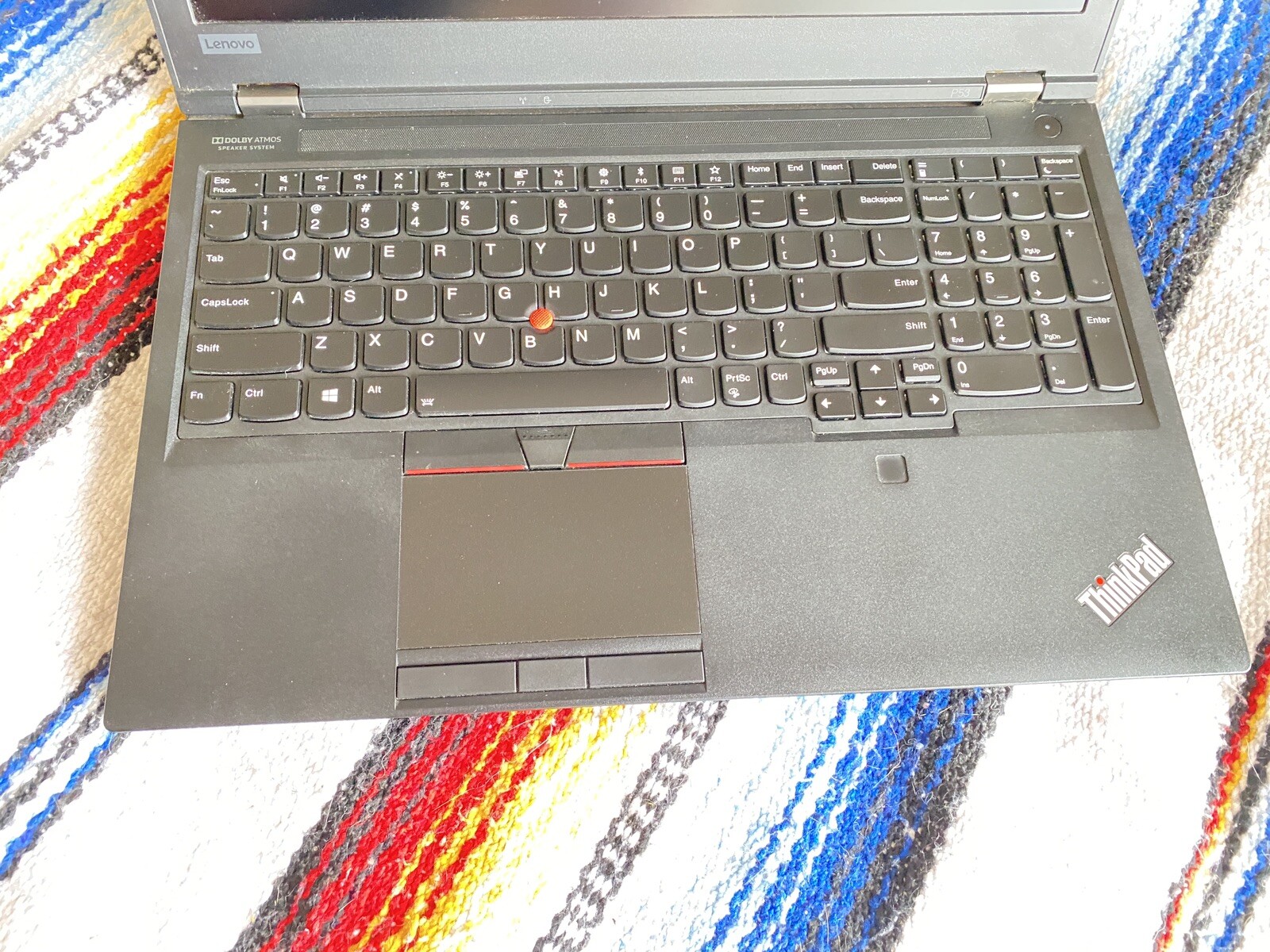 Lenovo ThinkPad P53 15.6 (512GB SSD, i7-9850H, 2.60GHz, 32GB…