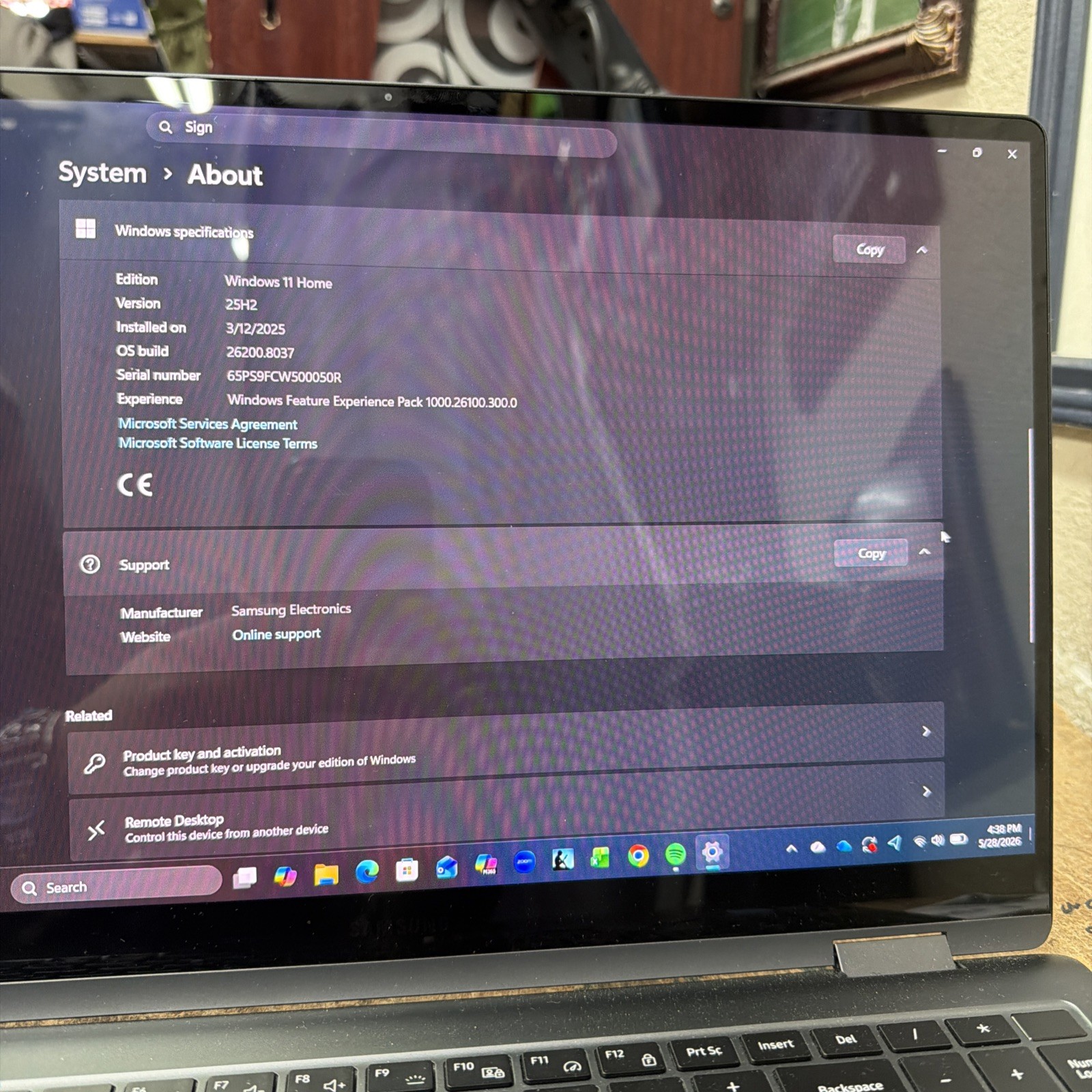 Samsung Galaxy Book3 360 15.6” 512GB SSD Intel Core i7 13th Gen 5.00GHz 16GB