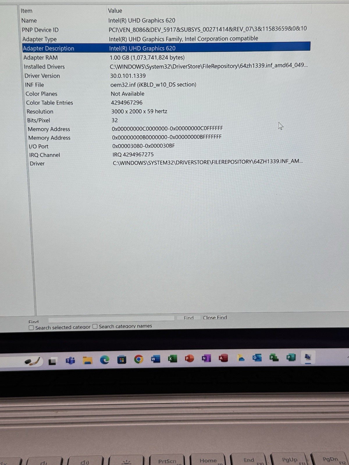 Microsoft Surface Book 2 13.5” i5 8350U 1.7GHz 8GB RAM 256GB 2 In 1 Laptop