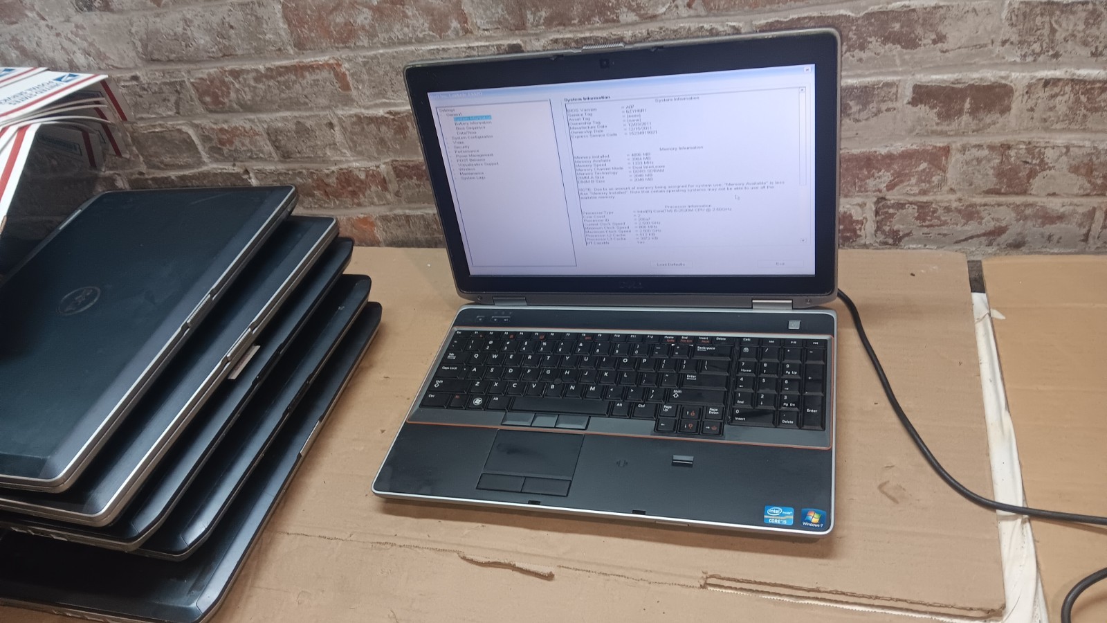 Lot of 6 Dell Latitude E6520 E5530 E5430 Laptops Core i5, i7 -15.6″ LCD screen