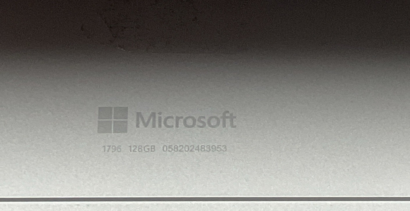 Microsoft Surface Pro 6 12.3″ I5-8350U 1.70 GHz CPU 8 GB RAM 128 NVME Win 11 Pro