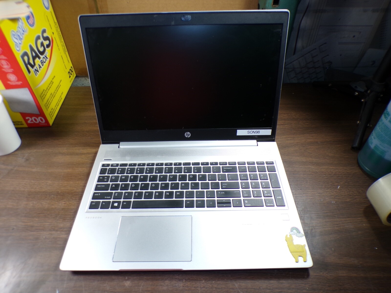 HP PROBOOK 450 G6 INTEL CORE i3-8145U 2.10GHZ 16GB RAM **BIOS L0CKED **NO HD