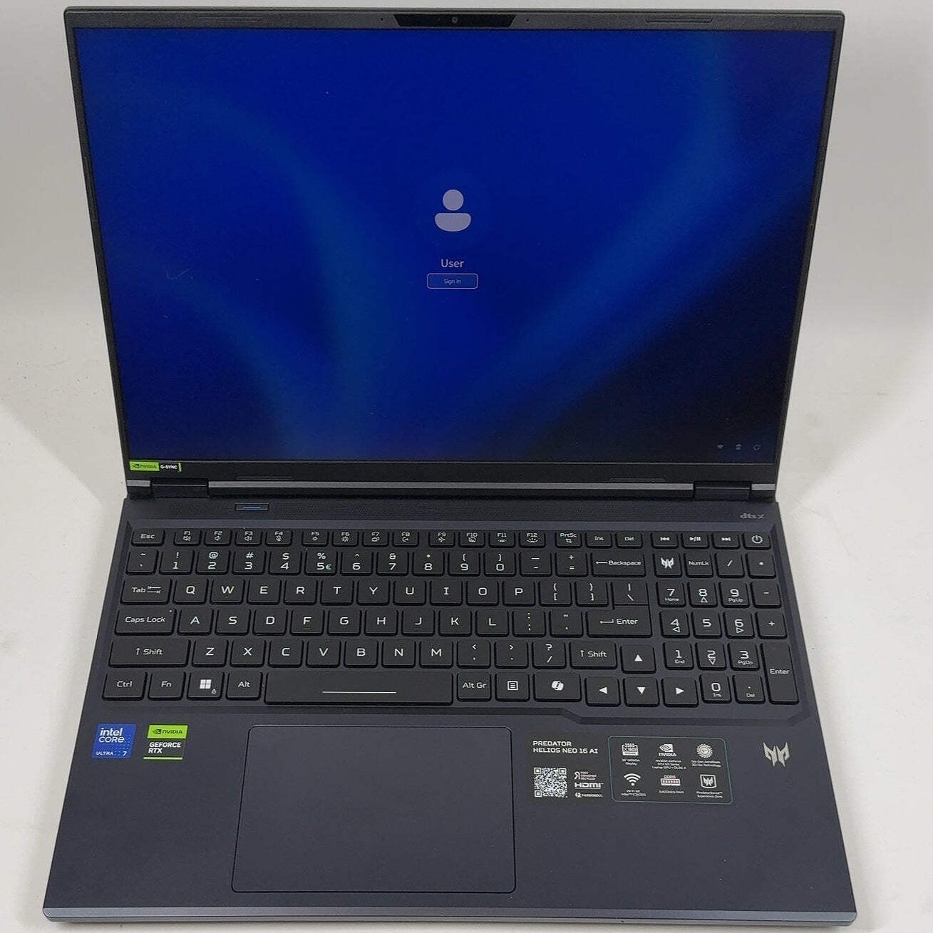 Acer Predator Helios Neo 16 Core Ultra 7 255HX 16GB RAM 1TB SSD GeForce RTX 5070