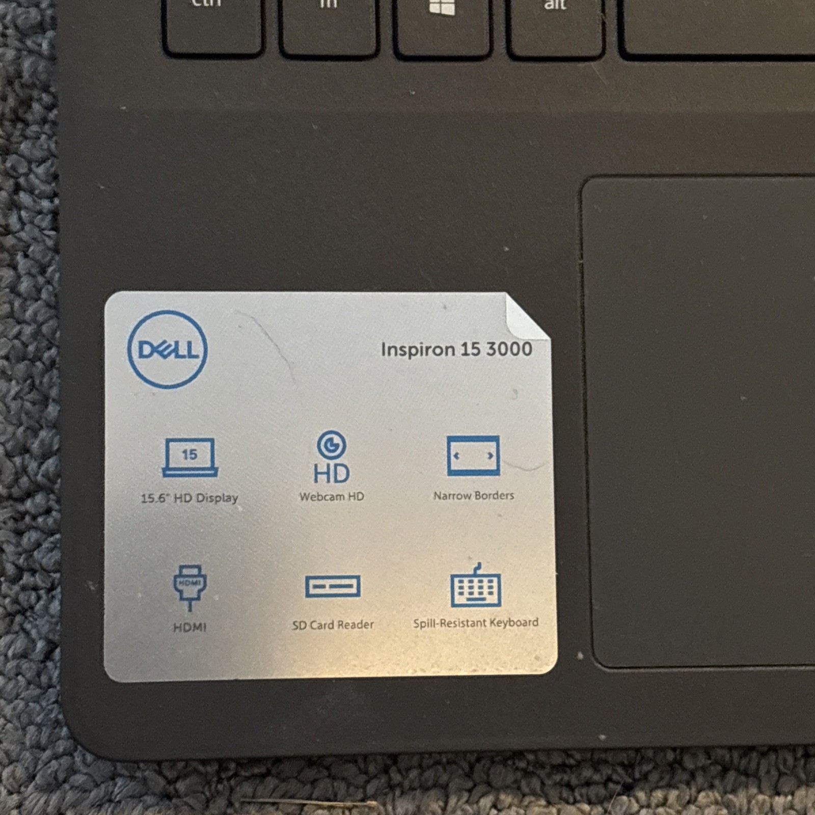 Dell Inspiron 15 3000 15.6″ (128GB SSD, Intel Celeron N5030 1.0GHz