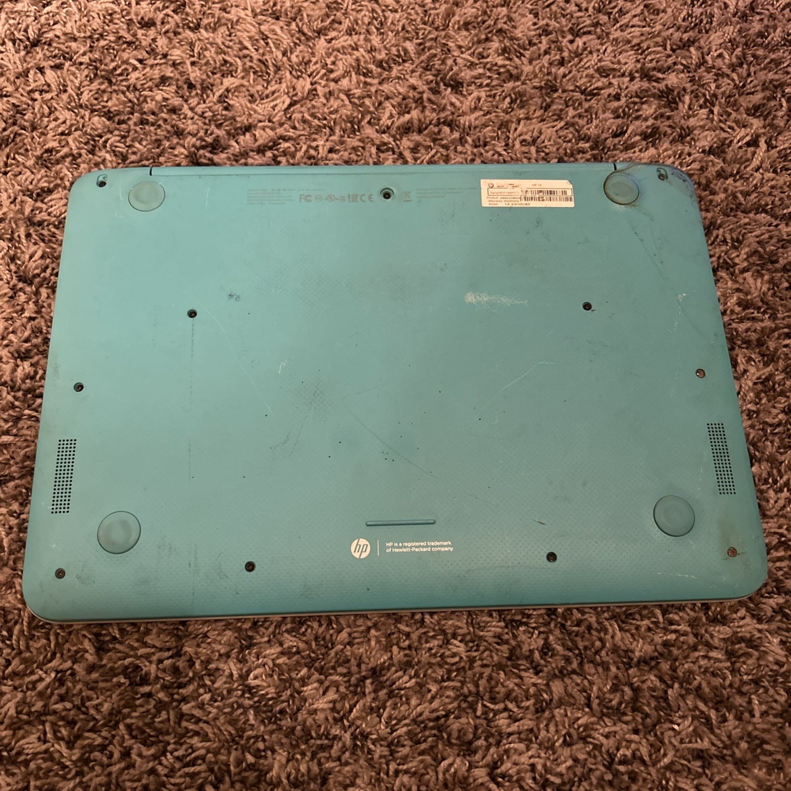 HP Chromebook 14-x010wm 14in. 16GB Notebook Laptop Untested