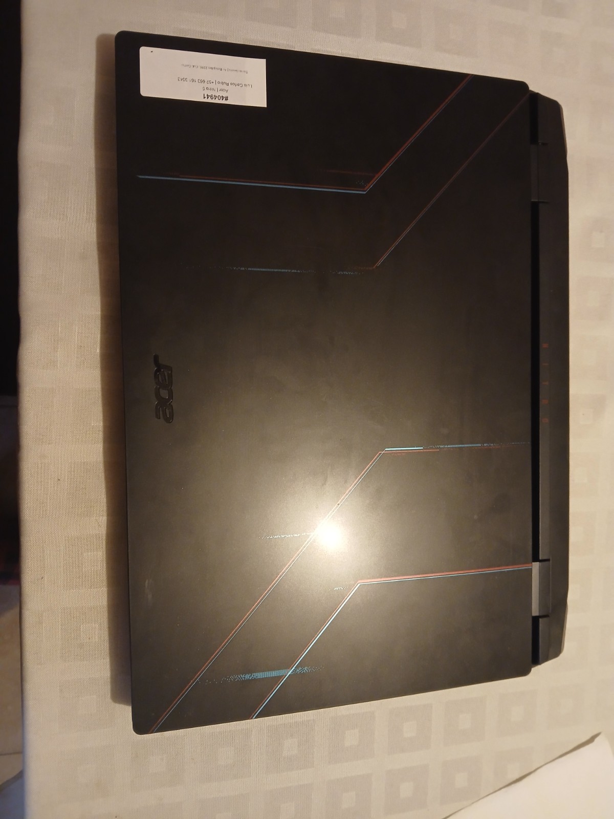 acer nitro 5 AN515-58-525 i5-12500H 8GB 512GB- FOR PARTS/MOTHERBOARD NOT WORKING