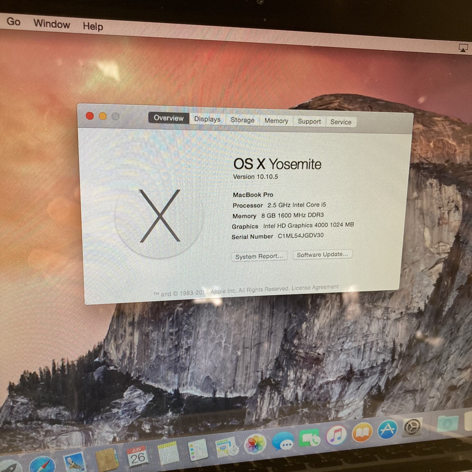 Apple Macbook Pro A1278 Intel i5-3210M 2.5 GHz 8GB RAM 240GB SSD macOS Sierra