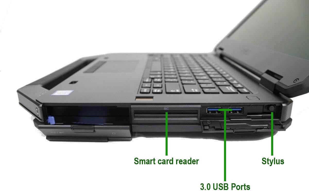 Dell 5404 Rugged i7-4650U@1.7GHz 2TB SSD/16GB DVD+/-RW Windows 11 ,Office 2024