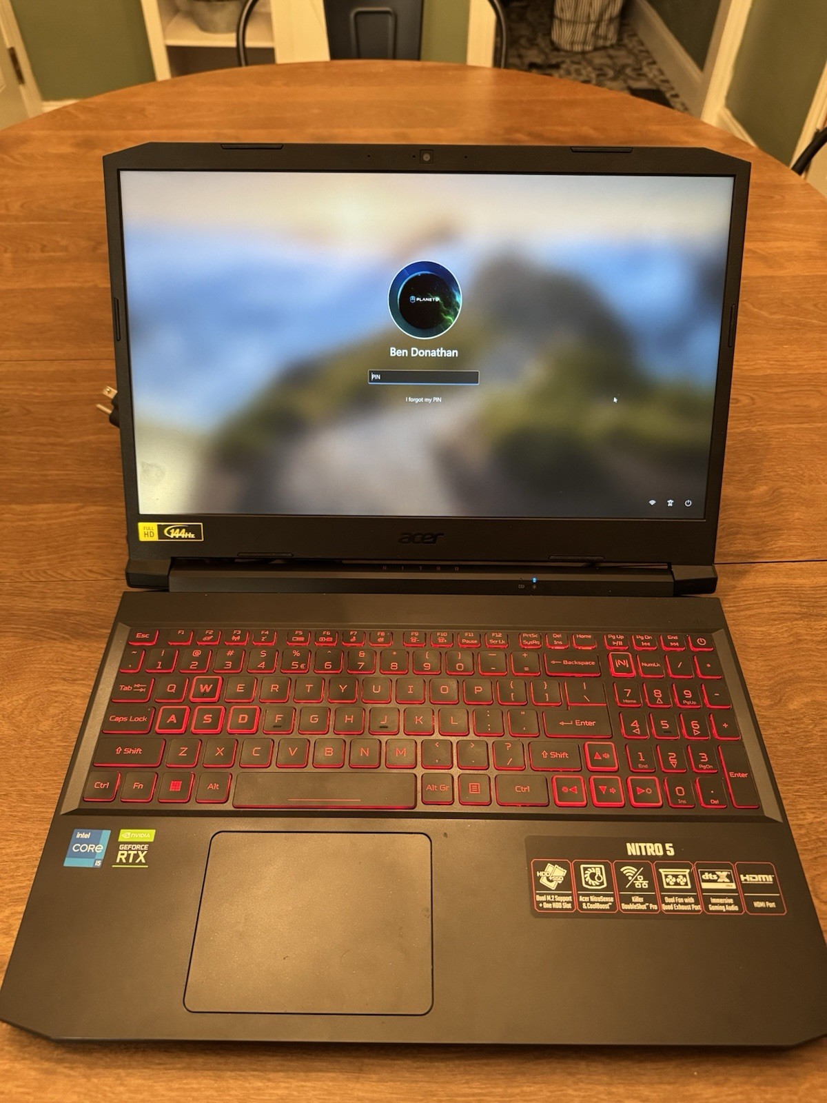 Acer Nitro 5 15.6” (512GB SSD, Intel Core i5-11400H, 2.7GHz, 16GB RAM,…