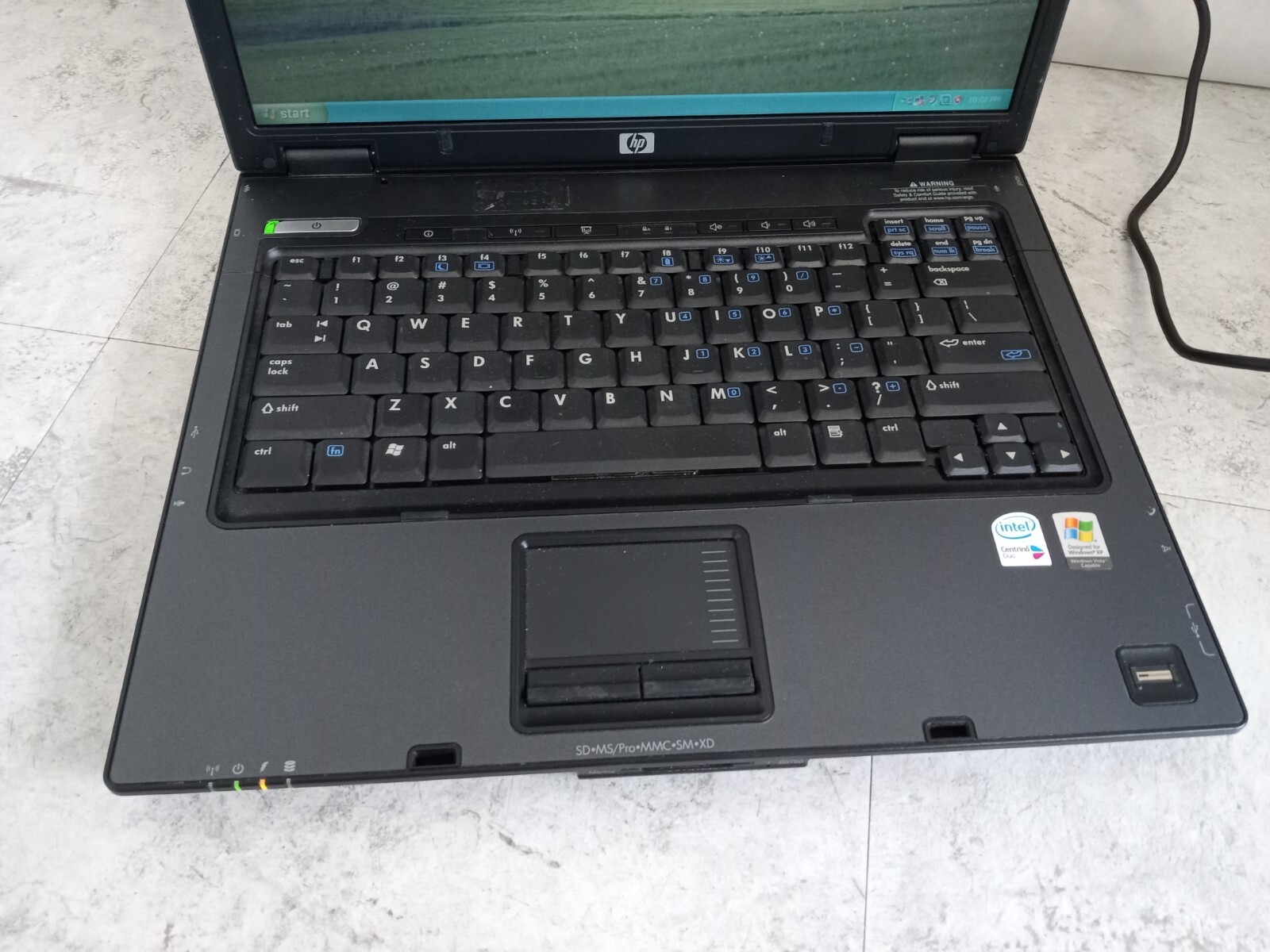 HP Compaq nc6320 15″ Laptop Intel Core Duo 2GB RAM 80GB HDD Win XP *READ* -RR