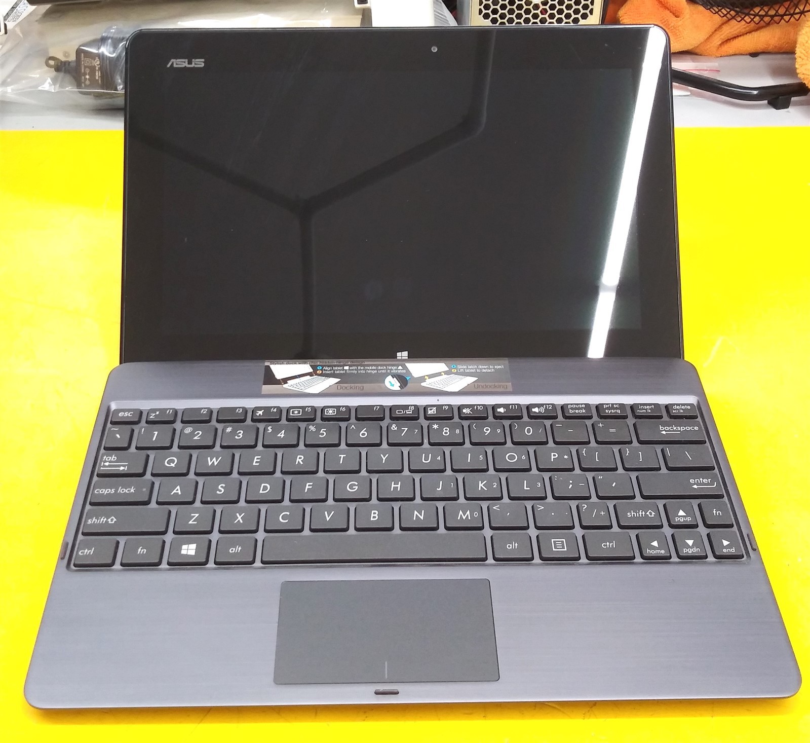 ⭐️⭐️⭐️⭐️⭐️ **UNTESTED** Asus VivoTab TF600T Tablet with Mobile Docking Keyboard