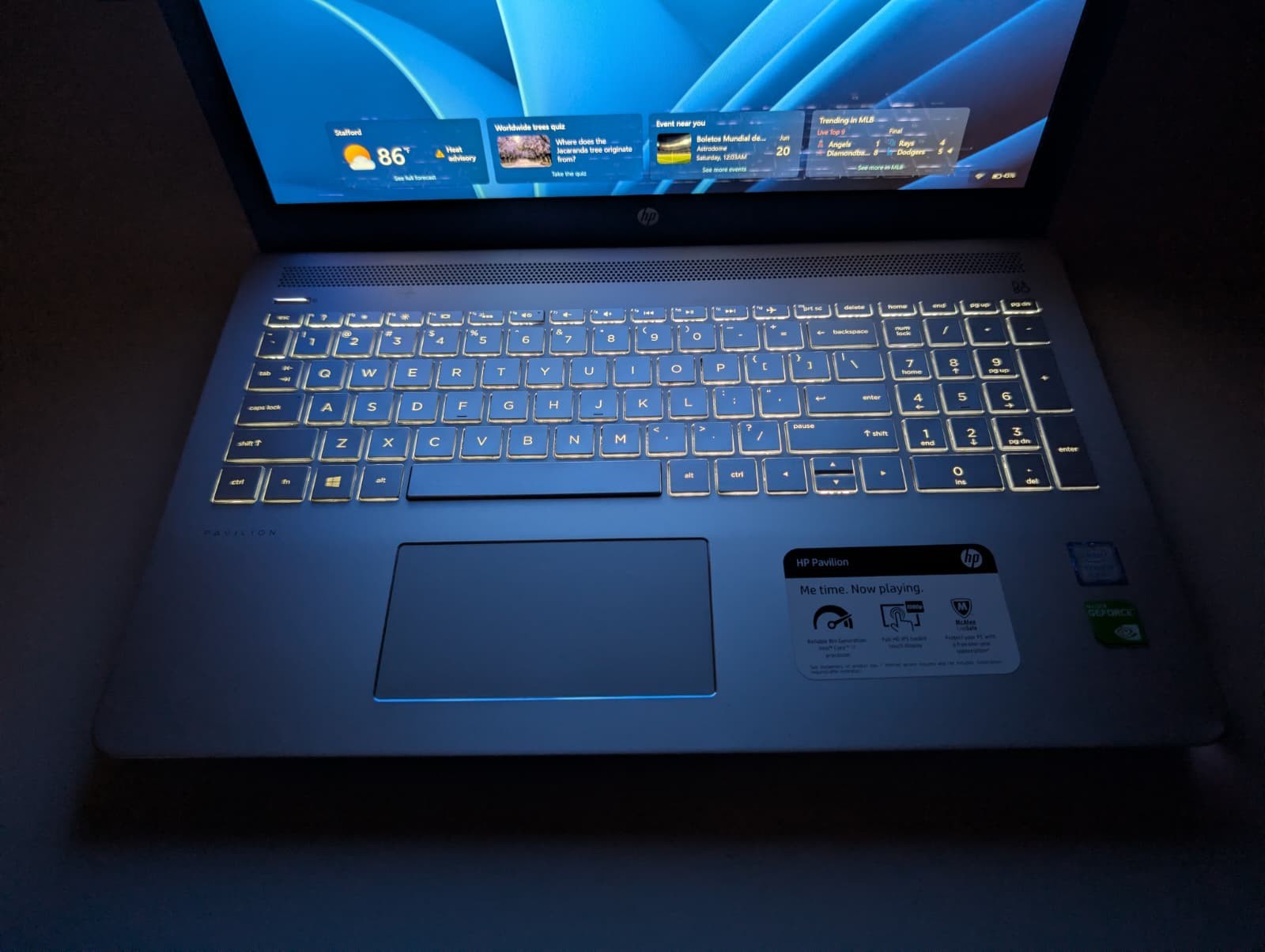 Read! HP Pavilion 15-CC1 Touchscreen | i7-8th Gen 8GB RAM 128GB SSD | NVIDIA