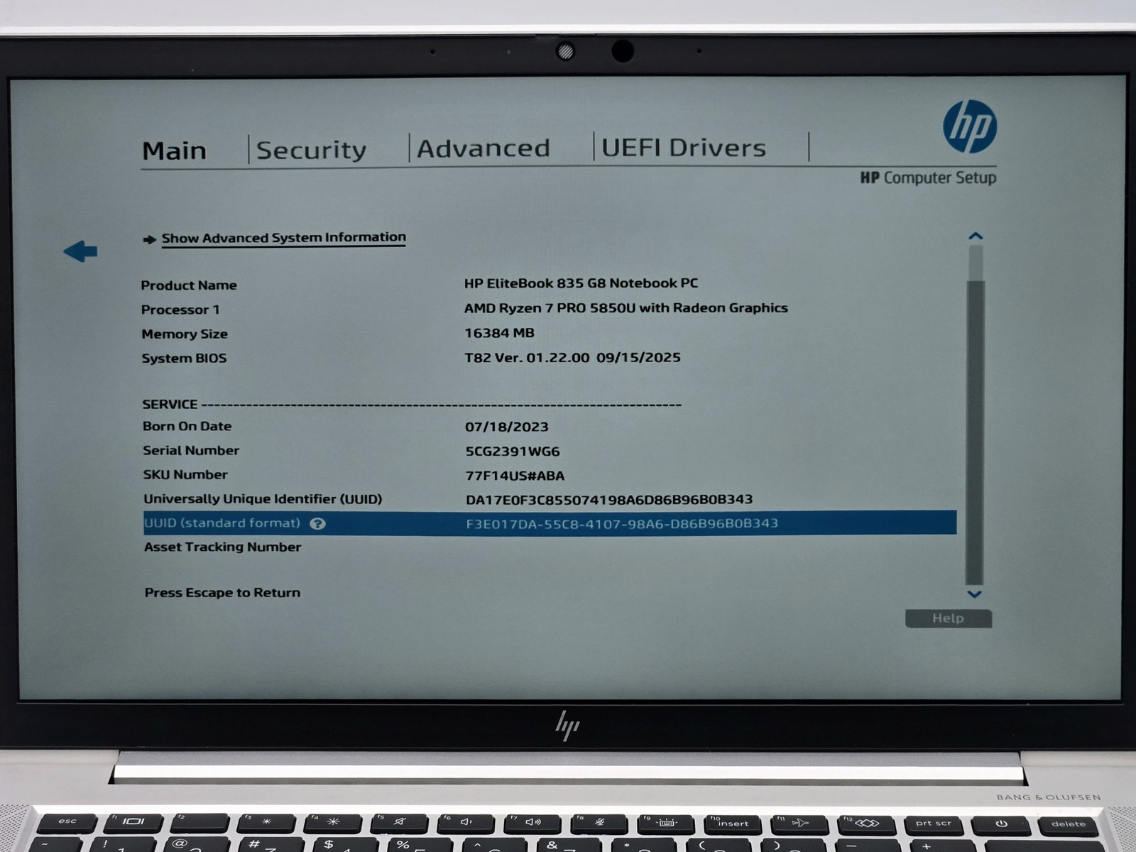 HP EliteBook 835 G8 13″ FHD Touch RYZEN 7 PRO 5850U 512GB 16GB W11 Pro Warranty