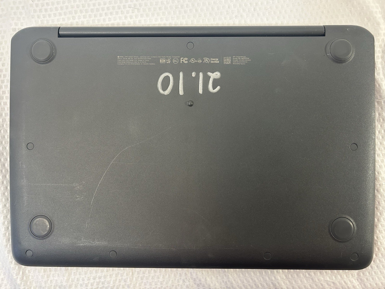 HP Chromebook 14-caQ00nr | Celeron N3350 | 4GB RAM | Excellent Battery | Reset