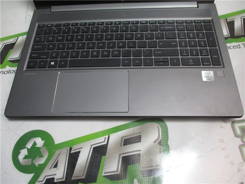 HP ZBook G7 Laptop i7-10850H 2.70GHz 16GB 512GB SSD Win 11 Pro COA Used Fair