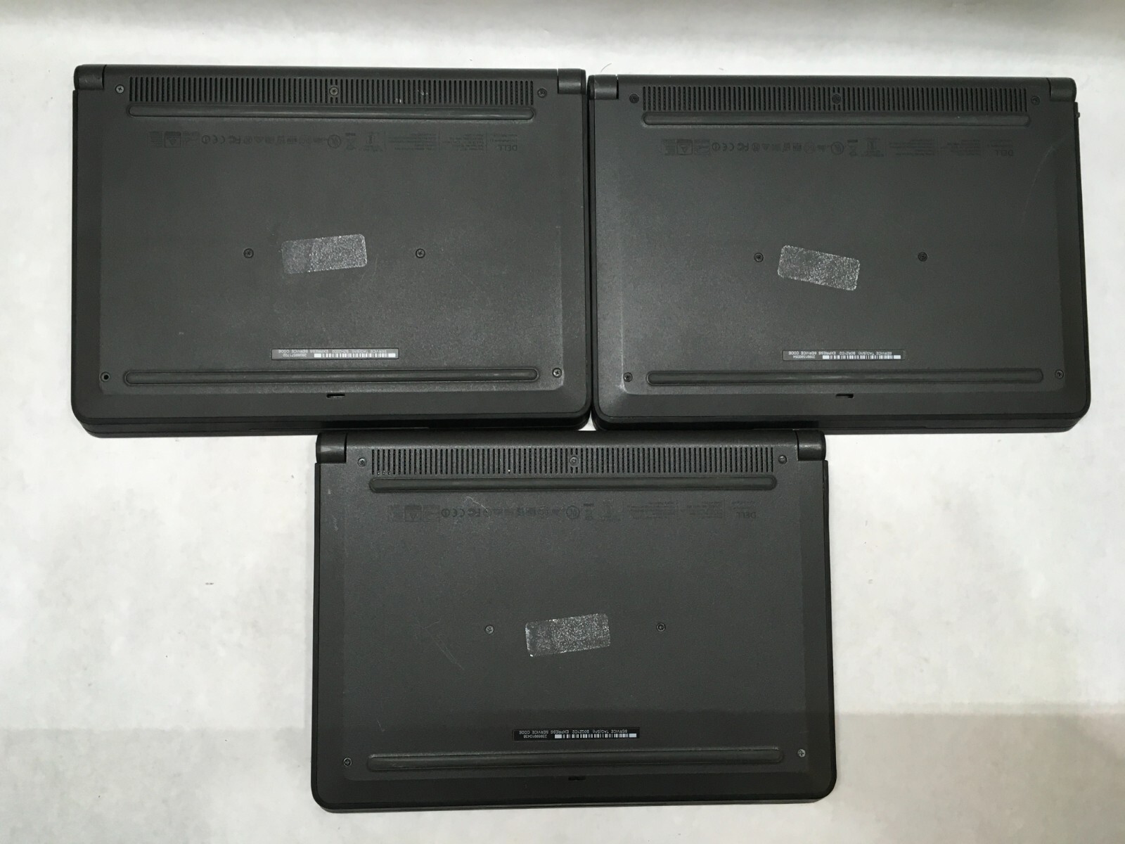 Dell Chromebook 11 3120 Lot of 6 Celeron 4 GB Ram 16 GB Storage Minor Issues- FT