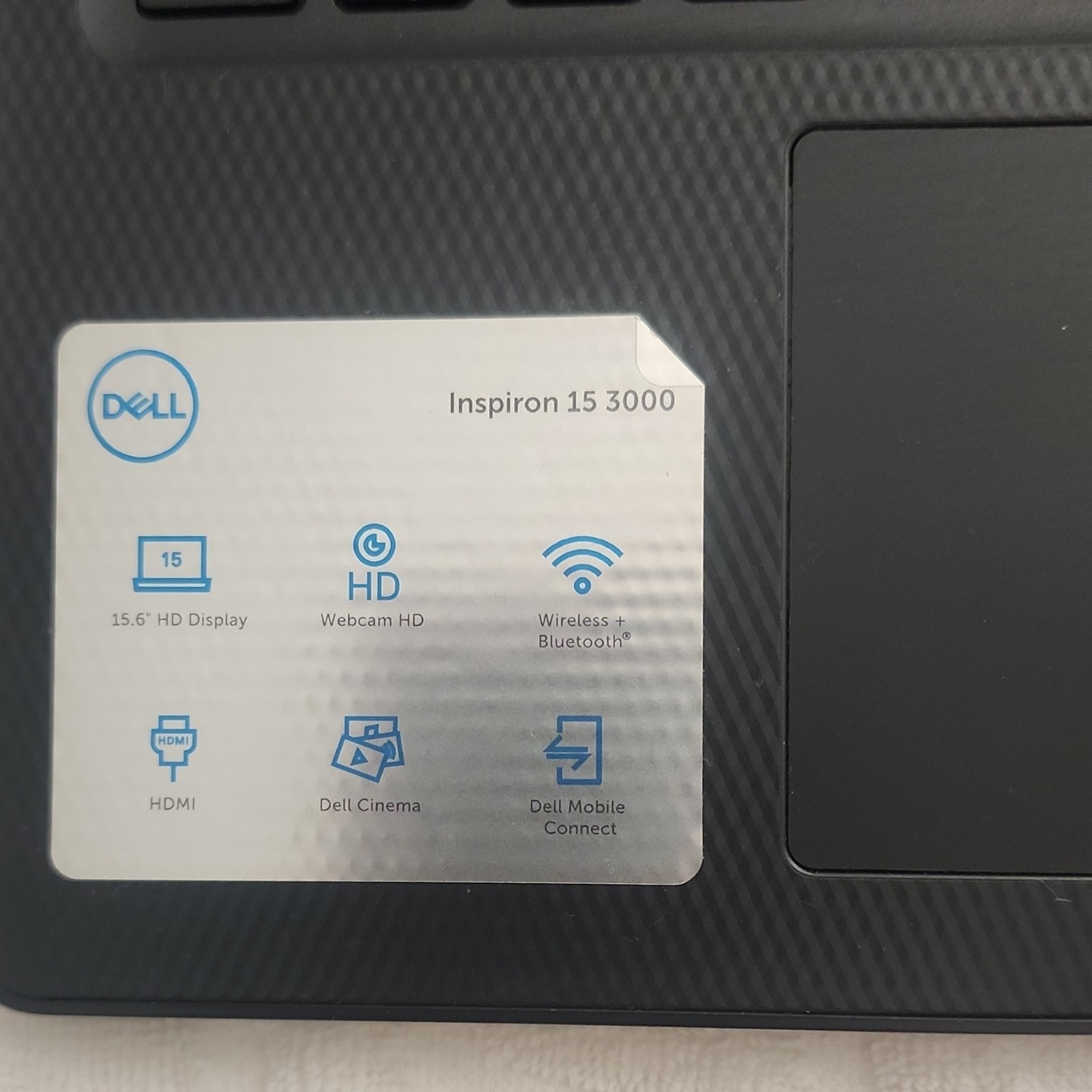 Dell Inspiron 3595 AMD A6-9225 2.60GHz 4GB RAM 500GB HDD Windows 10 Laptop