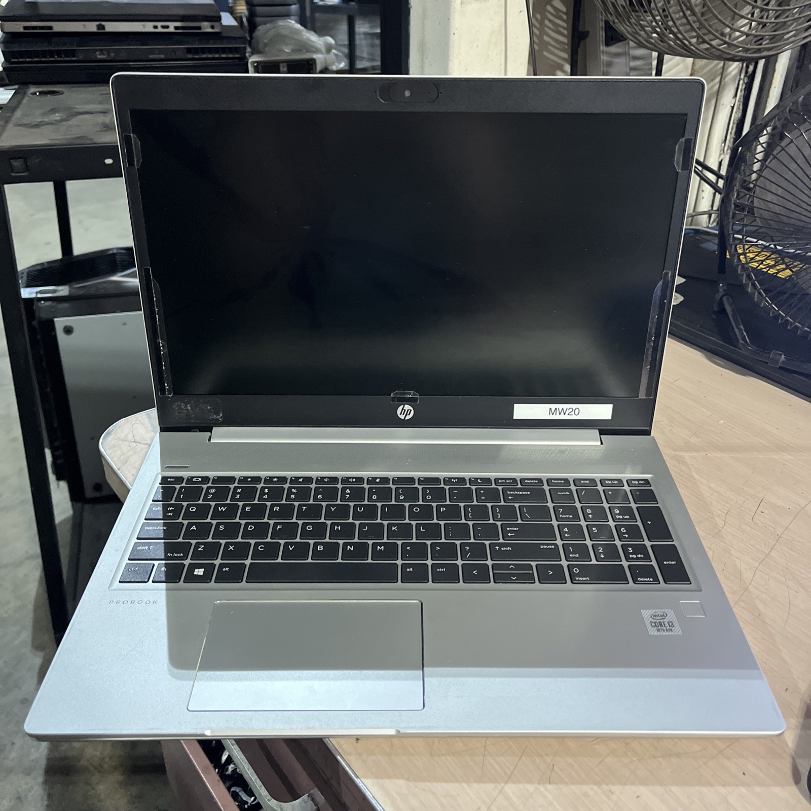 HP PROBOOK 450 G7 INTEL CORE I3 10TH GEN 8GB RAM NO HD
