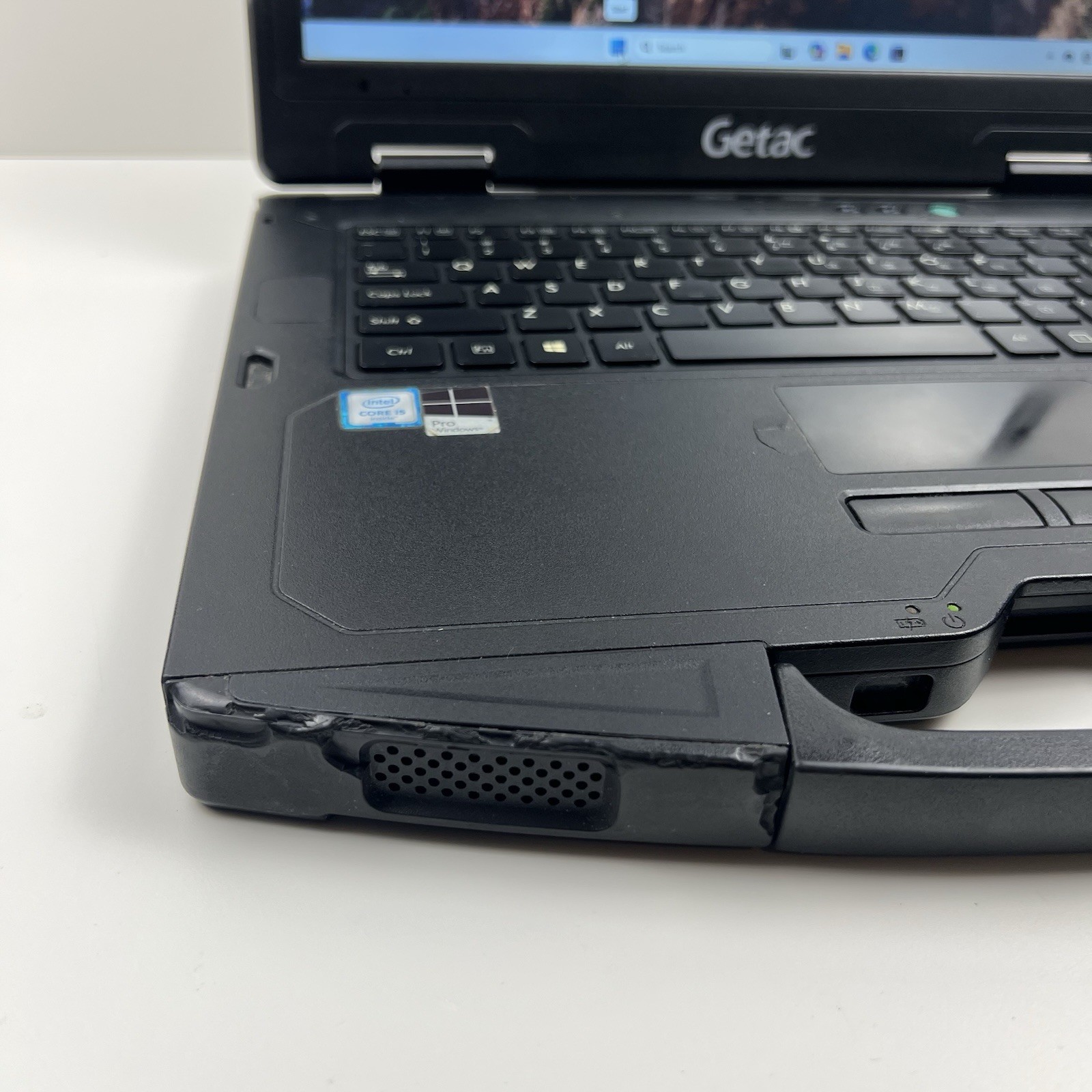 GETAC S410 G3 Rugged Laptop 14″ FHD Touch i5-8265u 8GB 256GB GPS with Charger