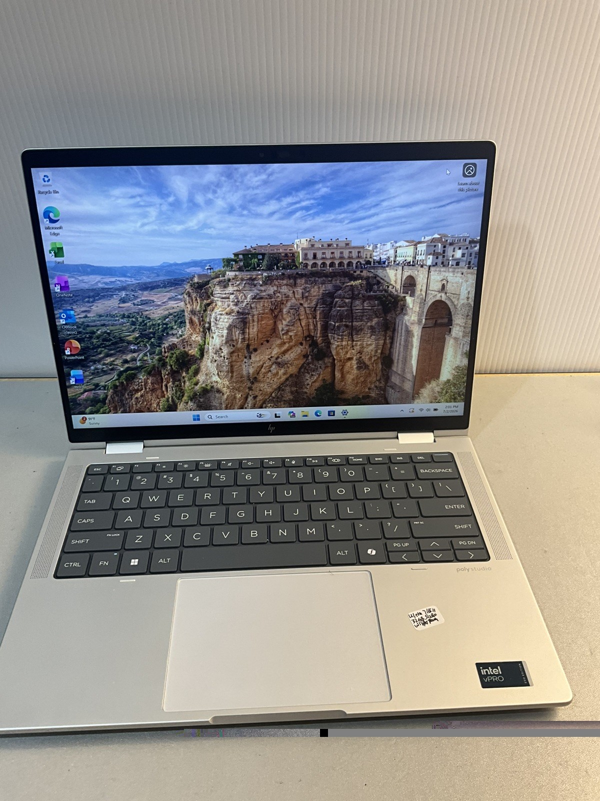 HP Elite x360 1040 G11 2-in-1 14″ Ultra 7 165H 32GB DDR5 512GB SSD Windows 11Pro
