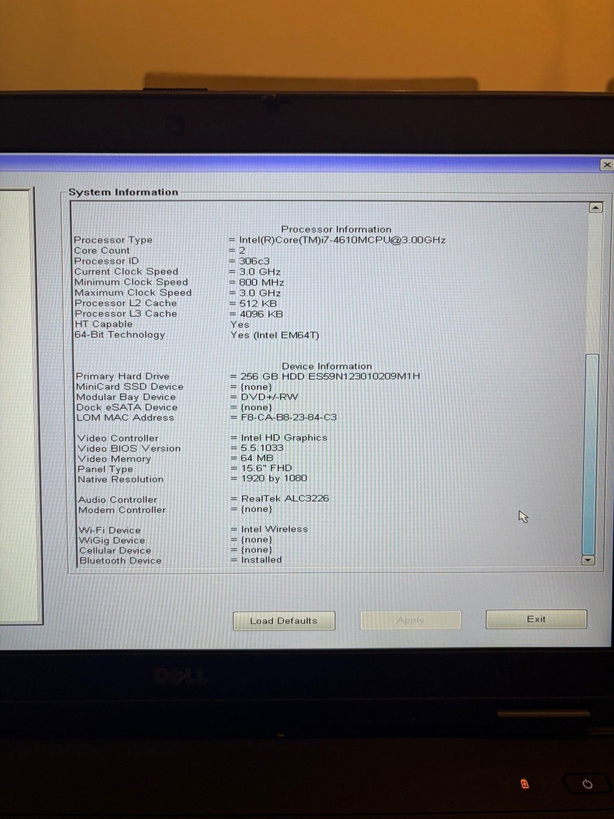 Dell Latitude E6430 Laptop Intel Core I5 14 Inch Black – Used