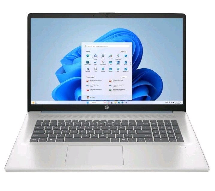 HP 14″ Touchscreen Intel 4GB RAM 128GB SSD Laptop w/Office 365 & Mouse-Blue-NEW