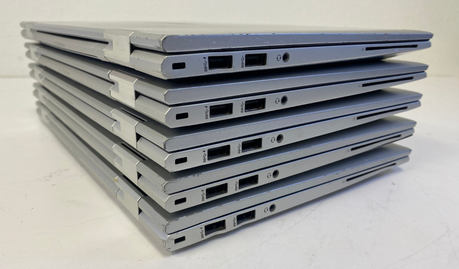 Lot of 5) HP EliteBook X360 830 G7 i7-10810u @ 1.10 GHz 16GB RAM NO SSD/OS/AC