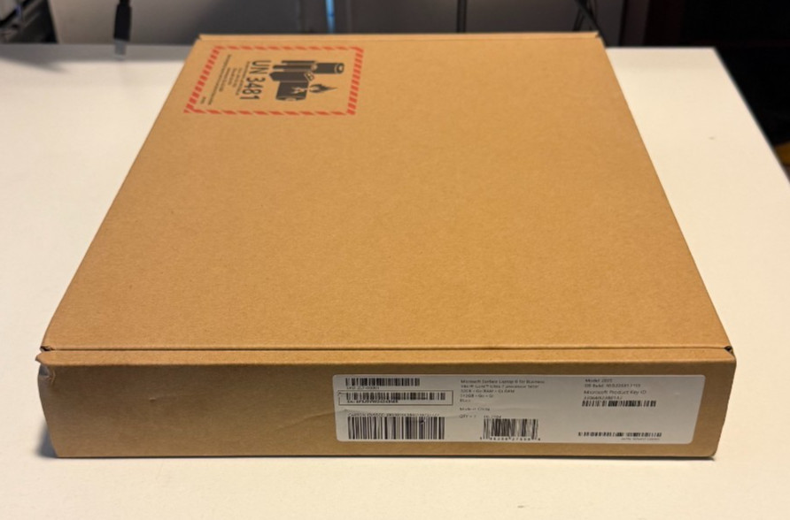 NEW SEALED MS Surface Laptop 6 15″ S1 Ultra i7 165H -32GB RAM- 512GB SSD-W11 PRO