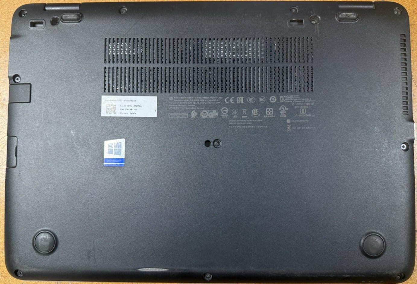 HP EliteBook 840 G3 14″ Laptop Intel Core i5-6300U 2.40GHz 16GB RAM 512GB SSD