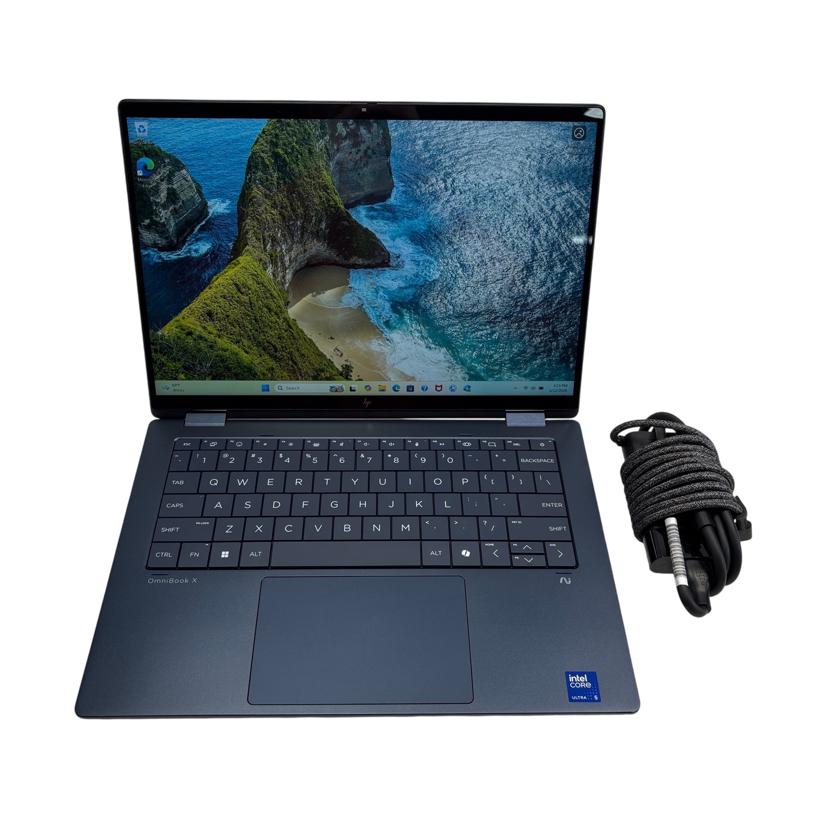 HP OmniBook 14-fm0013dx Win 11 Core Ultra 5 226V 2.1GHz 16GB RAM 512GB SSD 14″