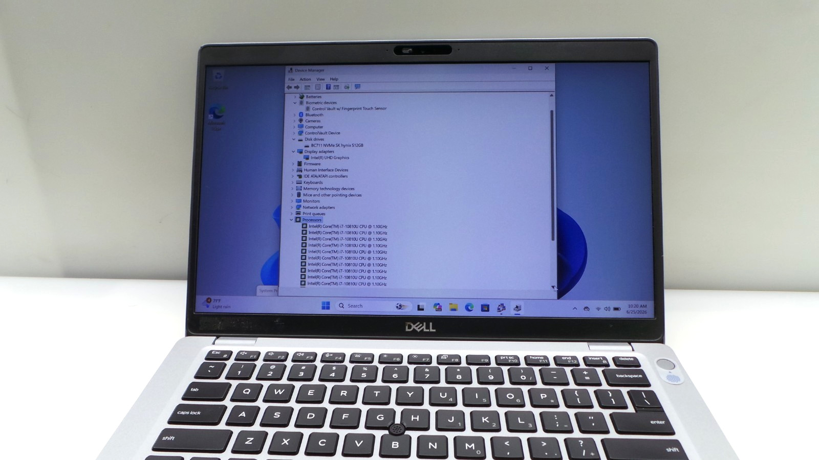 Dell Latitude 5410 | 14″ | i7-10810U 1.10GHz | 16GB RAM 512GB NVMe | ***READ***