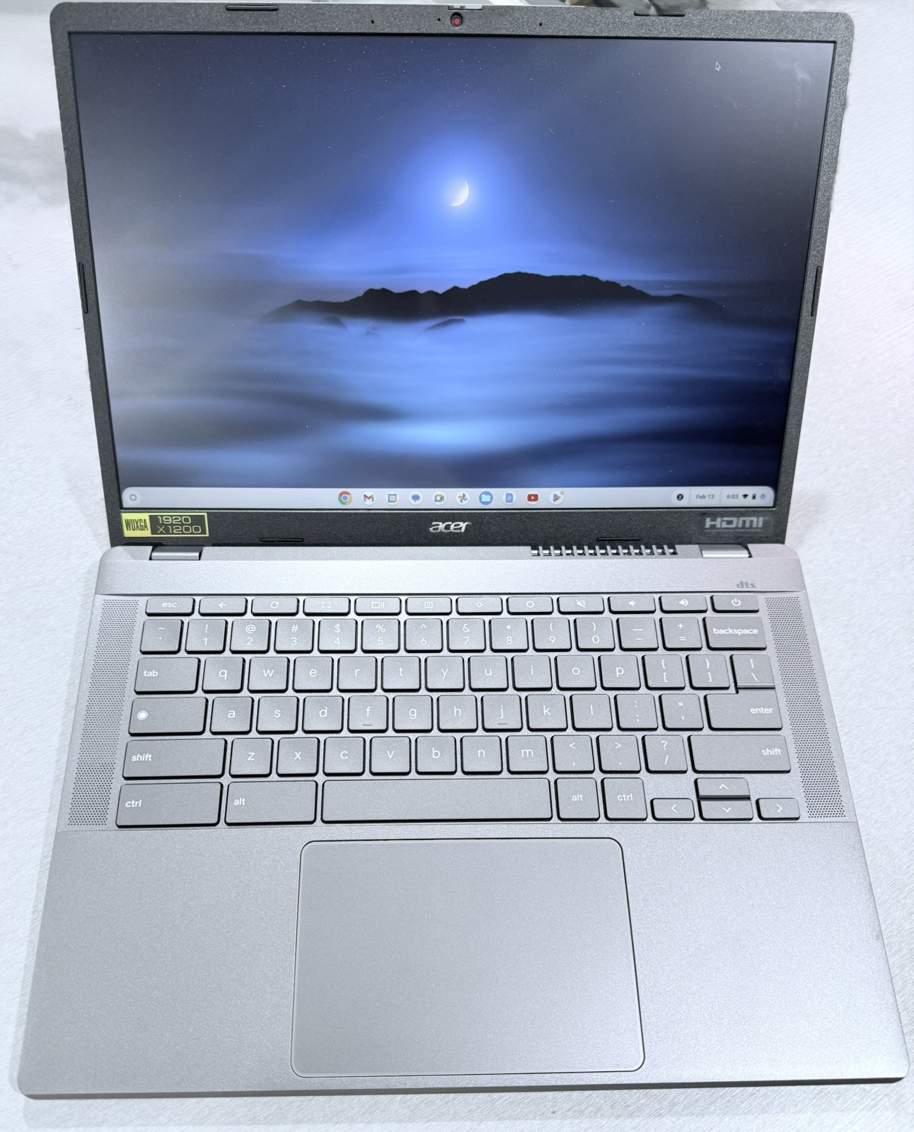 Acer Plus 514 14″ Touchscreen Chromebook AMD Ryzen 3 7320C, 8g, 128