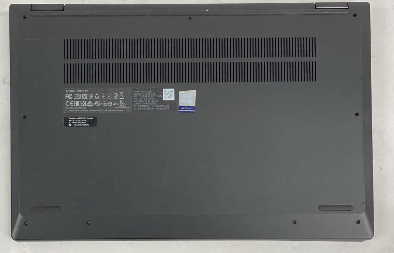 LENOVO IDEAPAD FLEX 5 15ITL05 I7 8GB RAM NO SSD NVIDIA GPU – Read