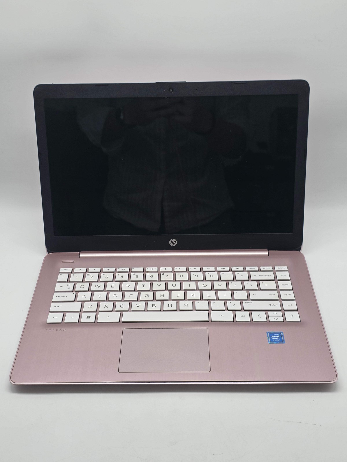 HP Stream 14-cb172wm 64GB Pink Laptop w/ Charger Parts Only (Broken) – Bad Scree